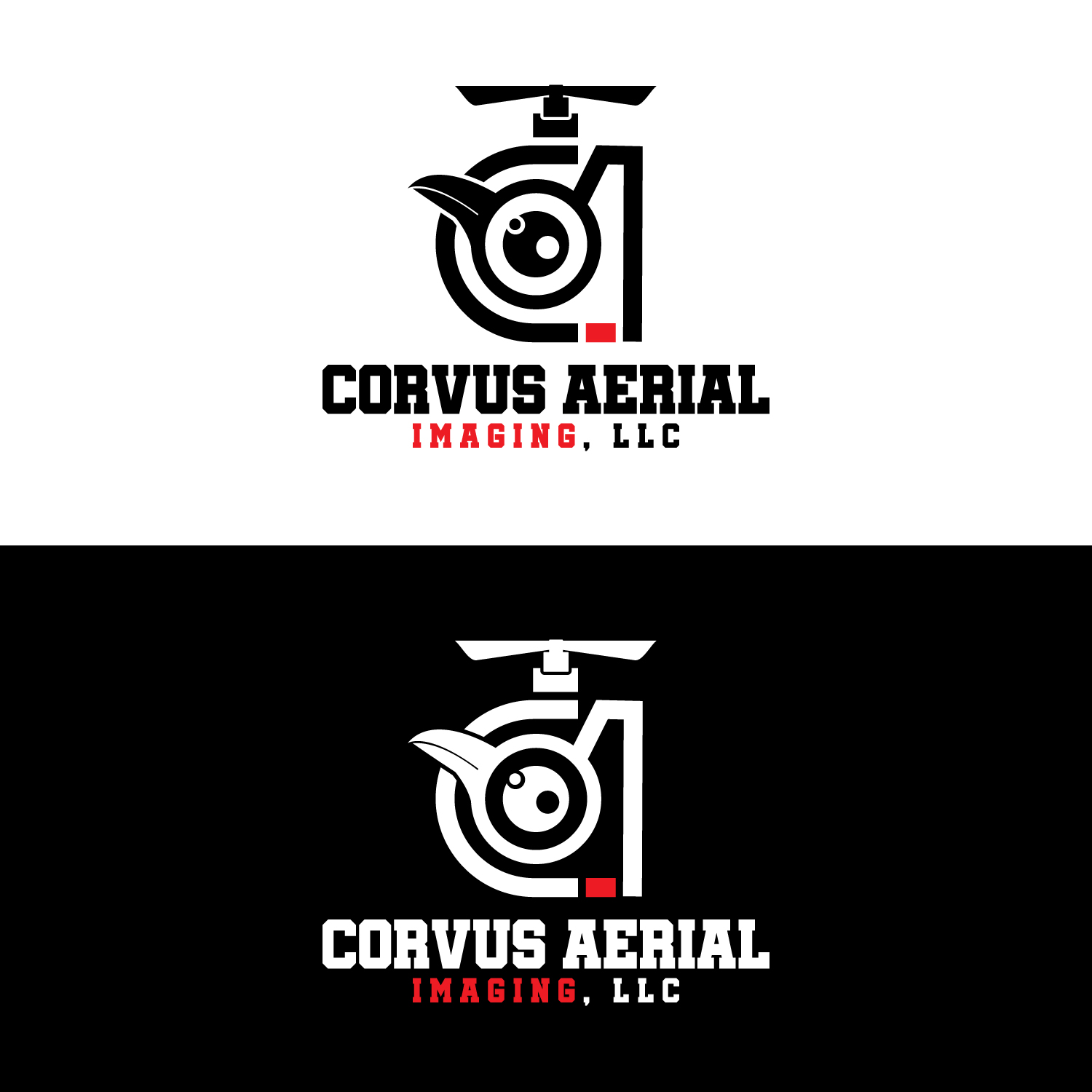 Logo Design by design 125 for Corvus Aerial Imaging, LLC | Design #29927530