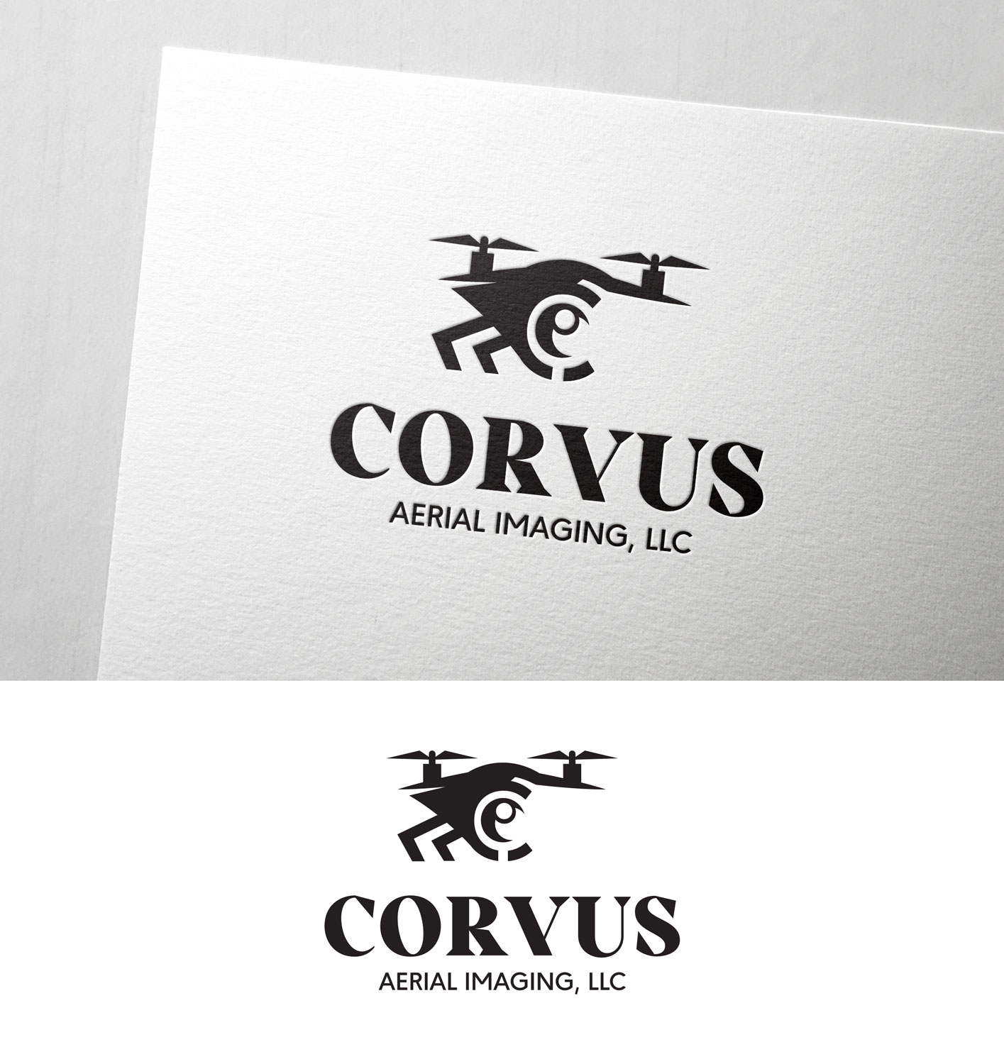 Diseño de Logo por Impressive Sol para Corvus Aerial Imaging, LLC | Diseño #29924699