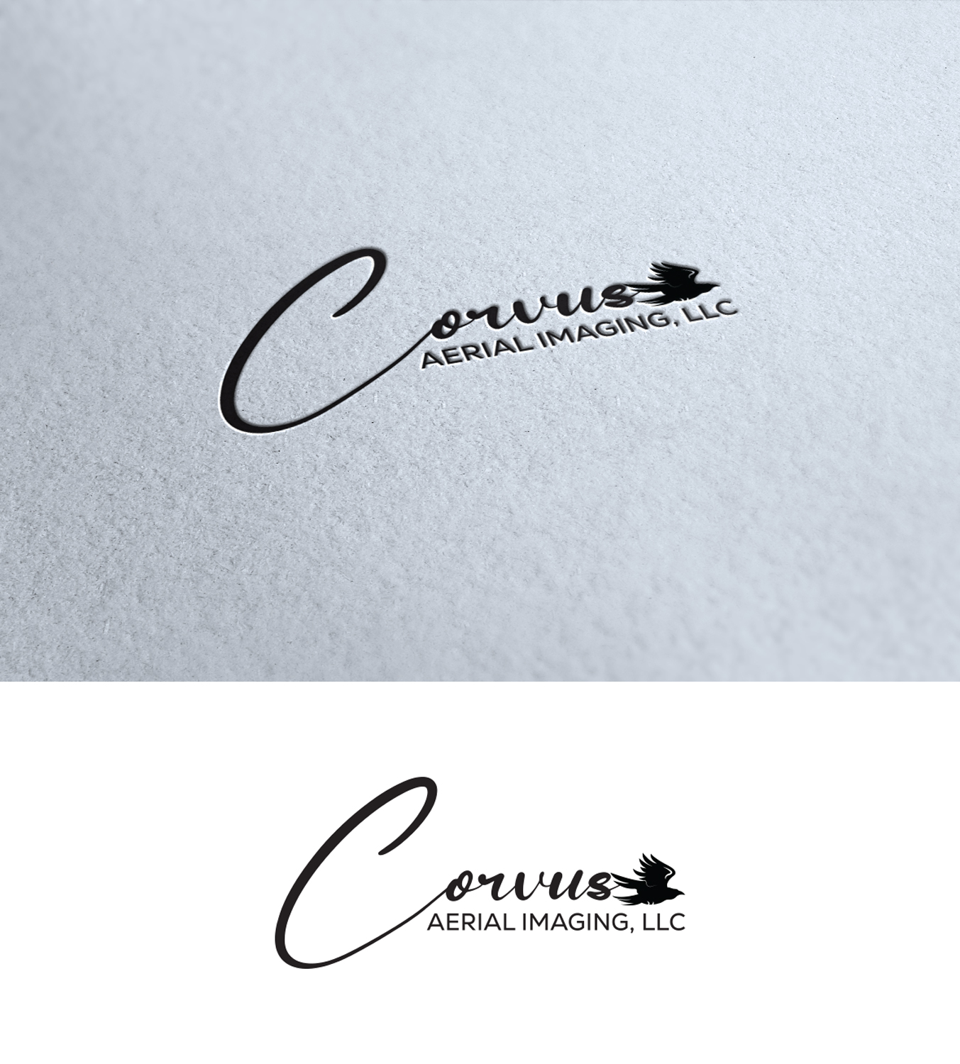 Logo Design by Impressive Solutions for Corvus Aerial Imaging, LLC | Design #29924700