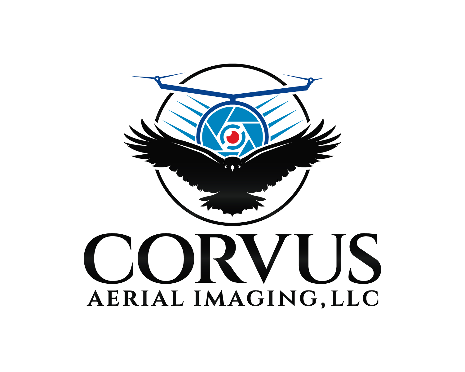 Logo Design by Atec for Corvus Aerial Imaging, LLC | Design #29931262