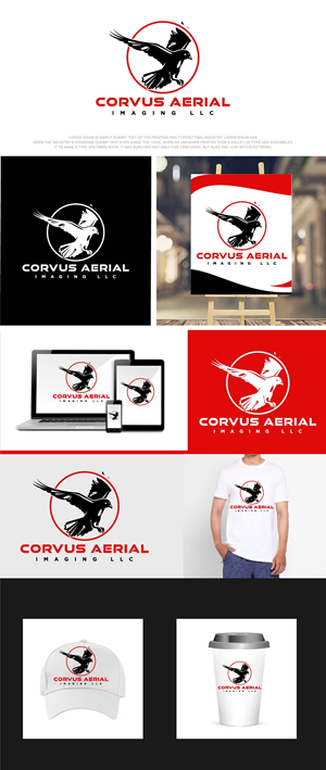 Logo Design by fly  design for Corvus Aerial Imaging, LLC | Design: #29924781