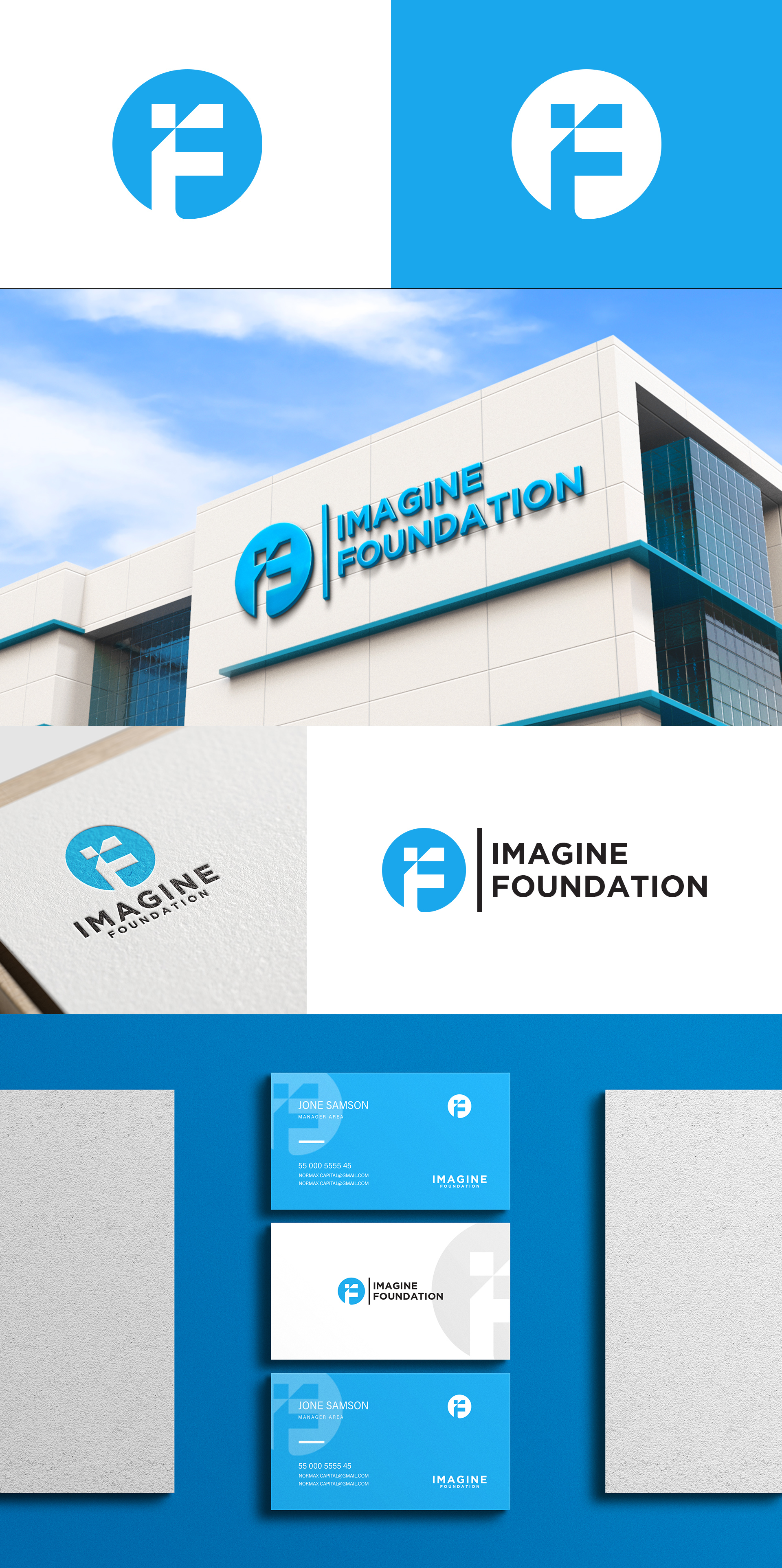 Logo Design by loveqis for Imagine Foundation | Design #29929558