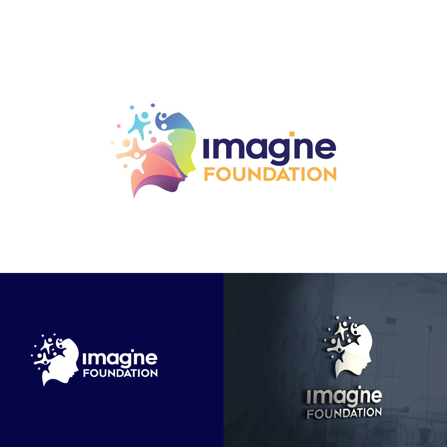 Diseño de Logo por GenArt para Imagine Foundation | Diseño #29922474