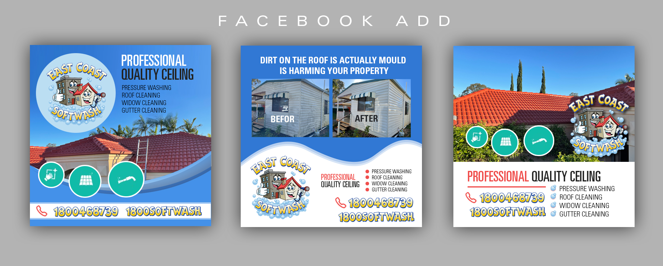 Grafik-Design von uk für East Coast Softwash | Design #29922754