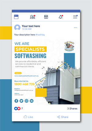 Graphic Design by artbitin for East Coast Softwash | Design: #29923271