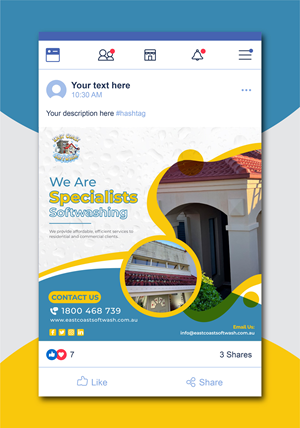 Graphic Design by artbitin for East Coast Softwash | Design: #29923272