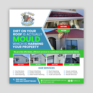 Graphic Design by debdesign for East Coast Softwash | Design: #29923592