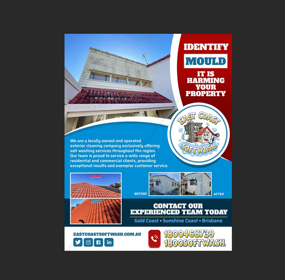 Graphic Design by DA. for East Coast Softwash | Design #29922845