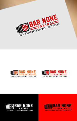 Diseño de Logo por SK art_pro para Bar-none Paving | Diseño: #29929857