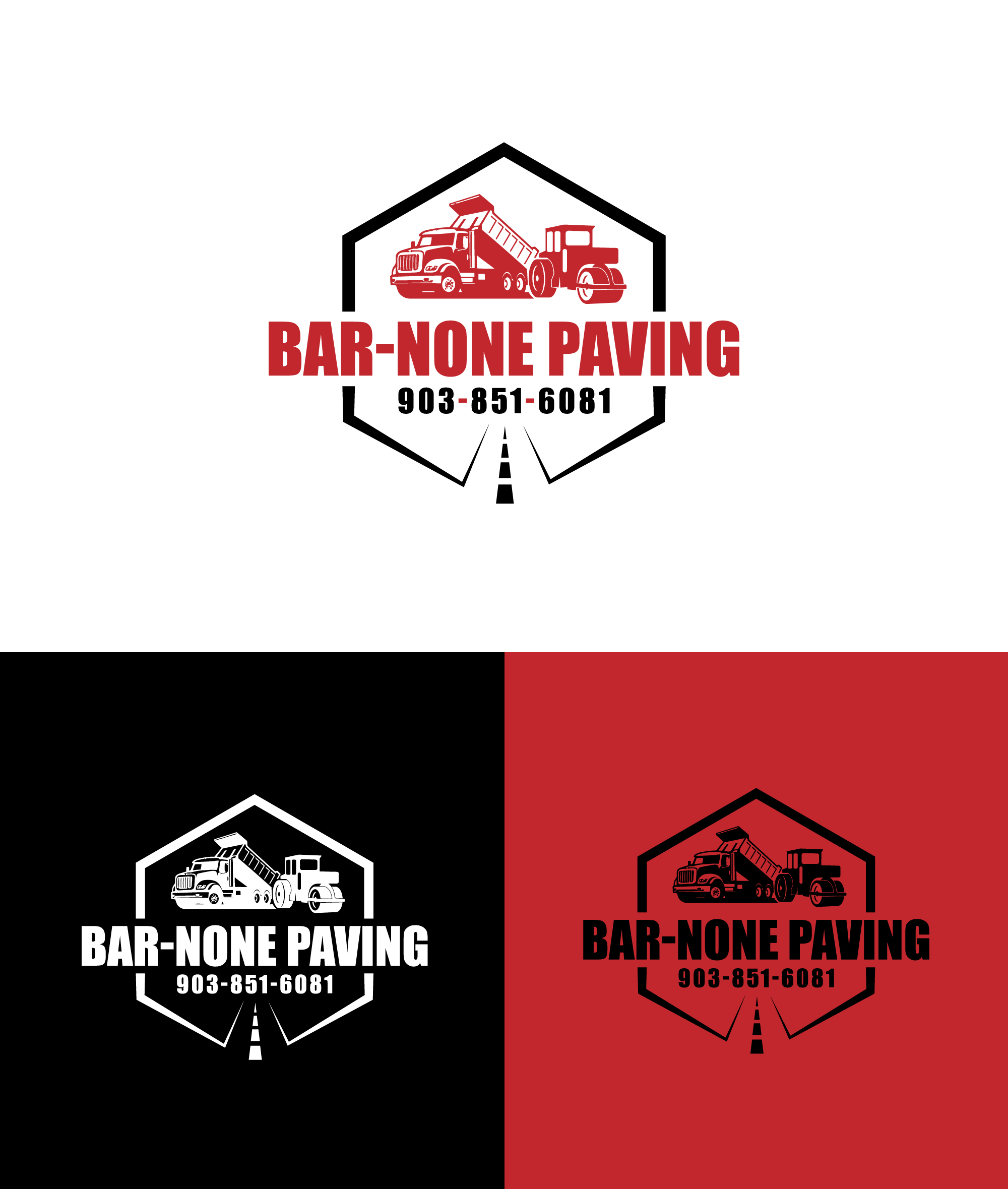 Diseño de Logo por SK art_pro para Bar-none Paving | Diseño #29950219