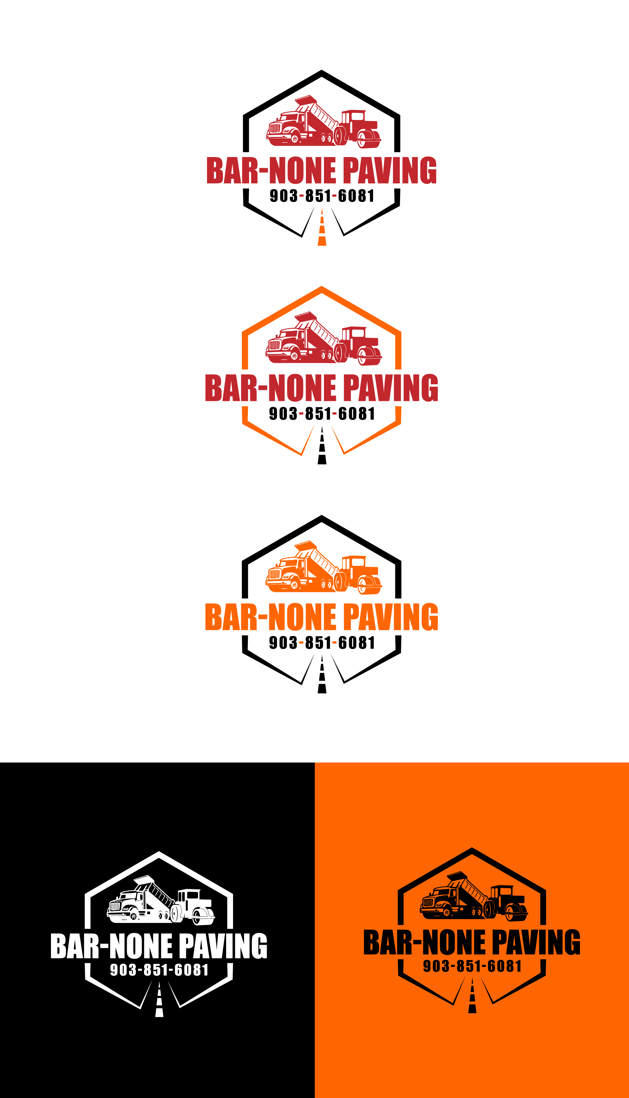 Logo Design by SK art_pro for Bar-none Paving | Design #29950320