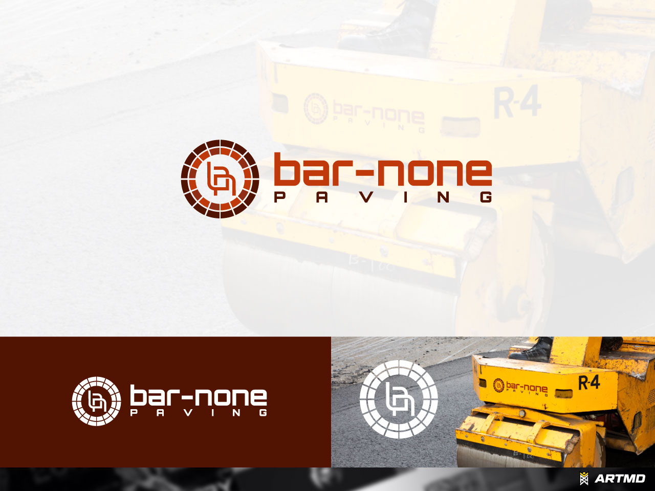 Logo-Design von ARTMD für Bar-none Paving | Design #29923399
