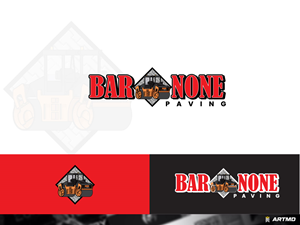 Diseño de Logo por ARTMD para Bar-none Paving | Diseño: #29923950