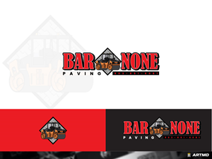 Diseño de Logo por ARTMD para Bar-none Paving | Diseño: #29923959