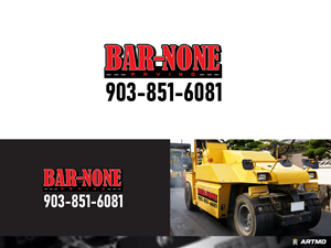 Diseño de Logo por ARTMD para Bar-none Paving | Diseño: #29935354