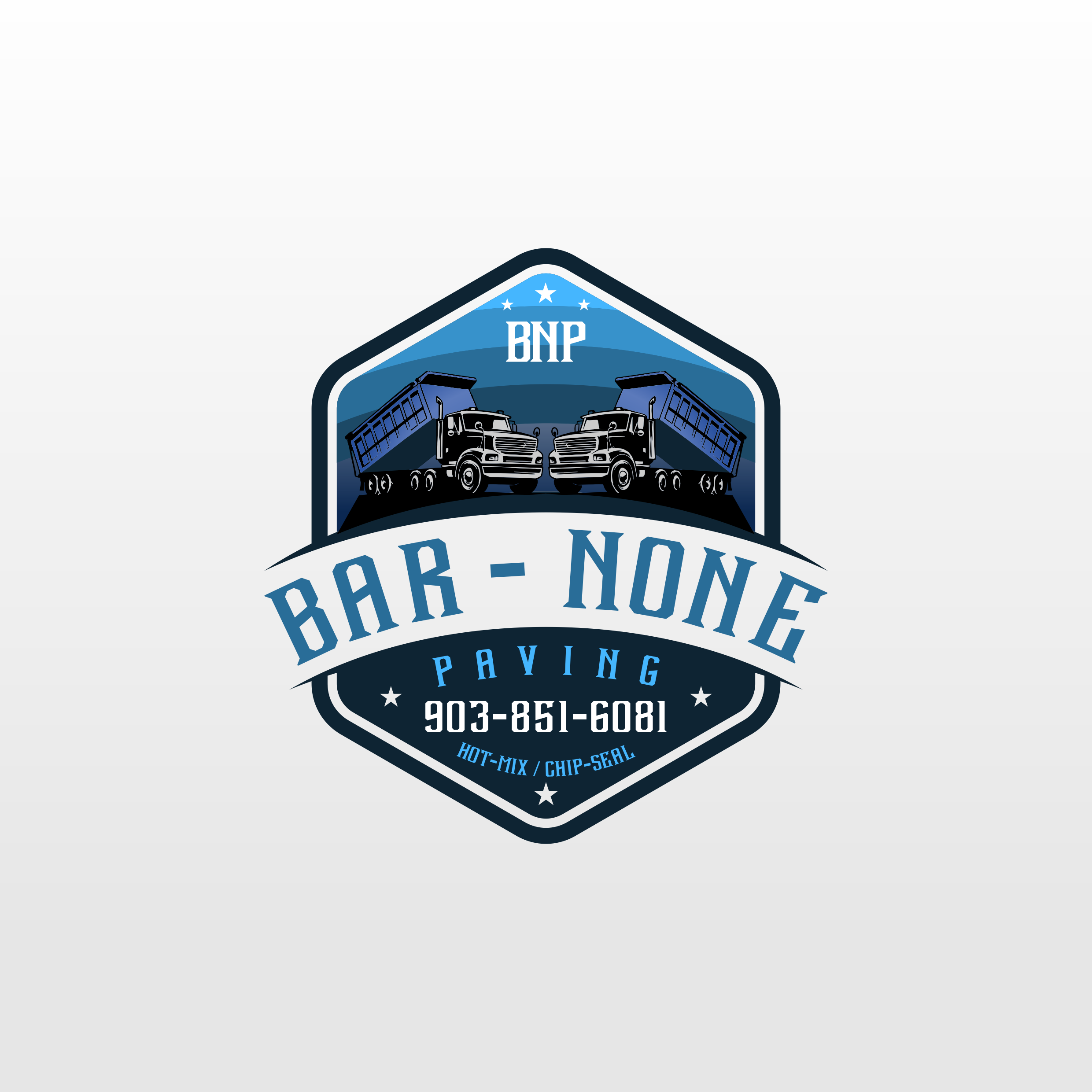 Logo Design by ManasaTrade for Bar-none Paving | Design #30007952