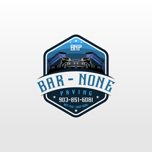 Diseño de Logo por ManasaTrade para Bar-none Paving | Diseño: #30007952