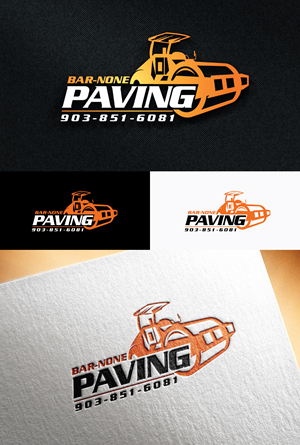 Diseño de Logo por step forward 2 para Bar-none Paving | Diseño: #29923695