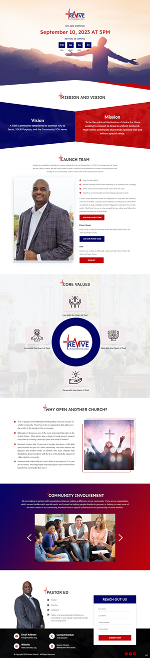 Landing Page Design by pb for this project | Design #29961176