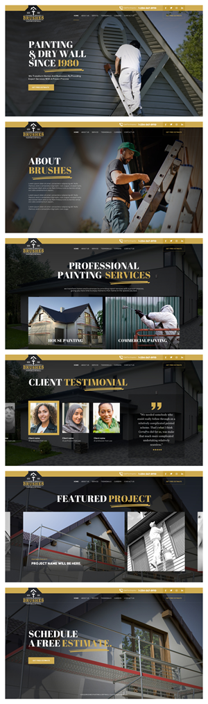 Web Design par IRSHAD_786 pour ONEELEVEN | Design : #29957151