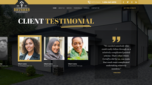 Web Design par IRSHAD_786 pour ONEELEVEN | Design : #29957156