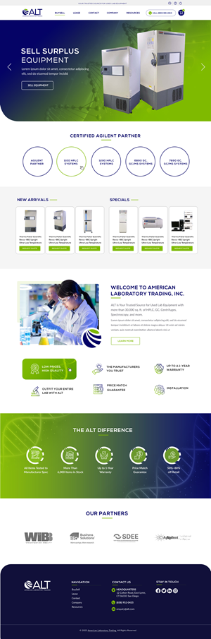 Web Design by Blue Sparrow for WebDuck Designs | Design: #29941793