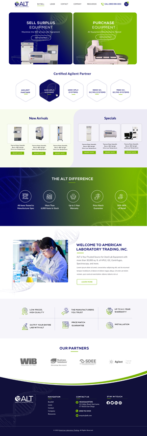 Web Design by Blue Sparrow for WebDuck Designs | Design: #29942006