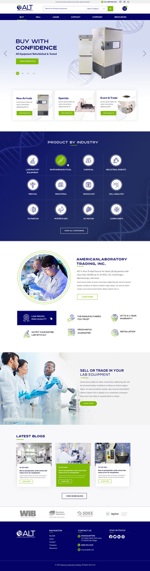 Web Design by Blue Sparrow for WebDuck Designs | Design: #30029821