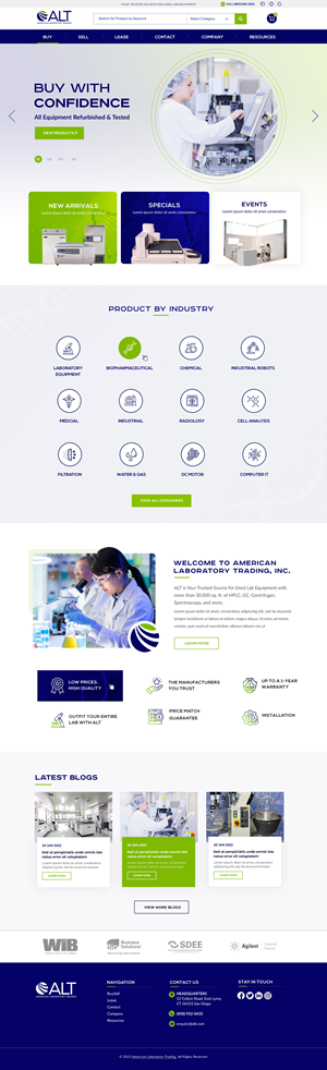 Web Design by Blue Sparrow for WebDuck Designs | Design: #30029823