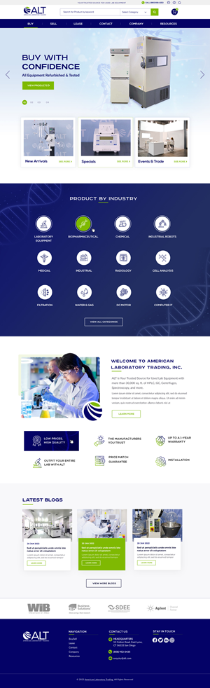 Web Design by Blue Sparrow for WebDuck Designs | Design: #30029824