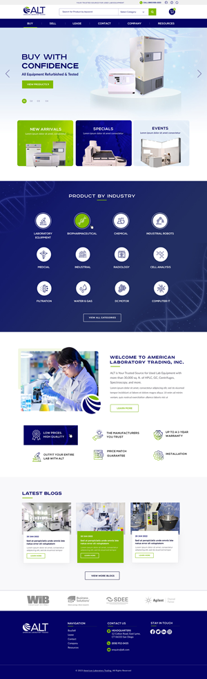 Web Design by Blue Sparrow for WebDuck Designs | Design: #30029826