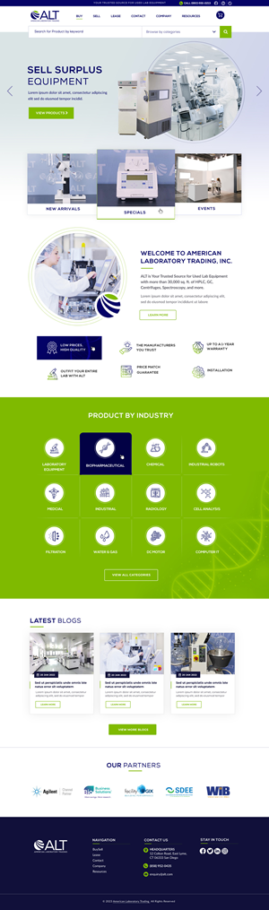 Web Design by Blue Sparrow for WebDuck Designs | Design: #30029965