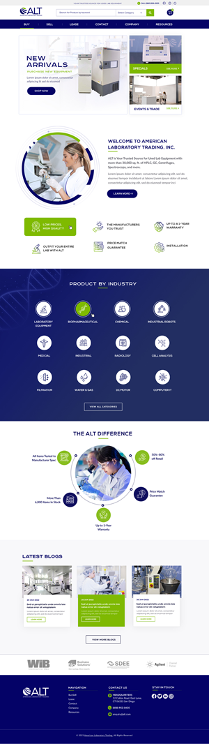 Web Design by Blue Sparrow for WebDuck Designs | Design: #30078688