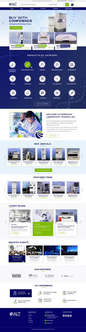 Web Design by Blue Sparrow for WebDuck Designs | Design: #30113471