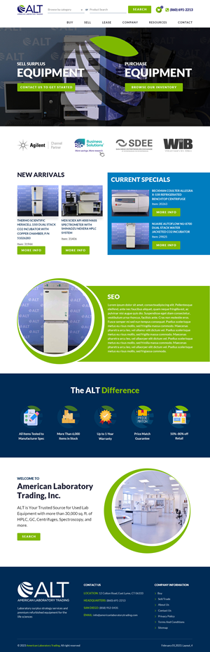 Web Design by sai.designer87 for WebDuck Designs | Design: #29932866