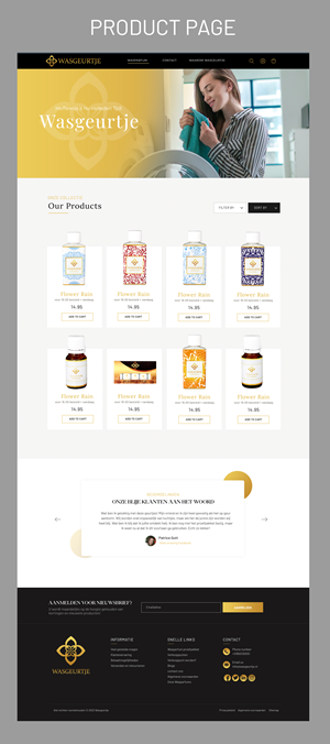 Web Design by Blue Sparrow for this project | Design: #29957086