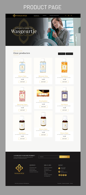 Web Design by Blue Sparrow for this project | Design: #29957087