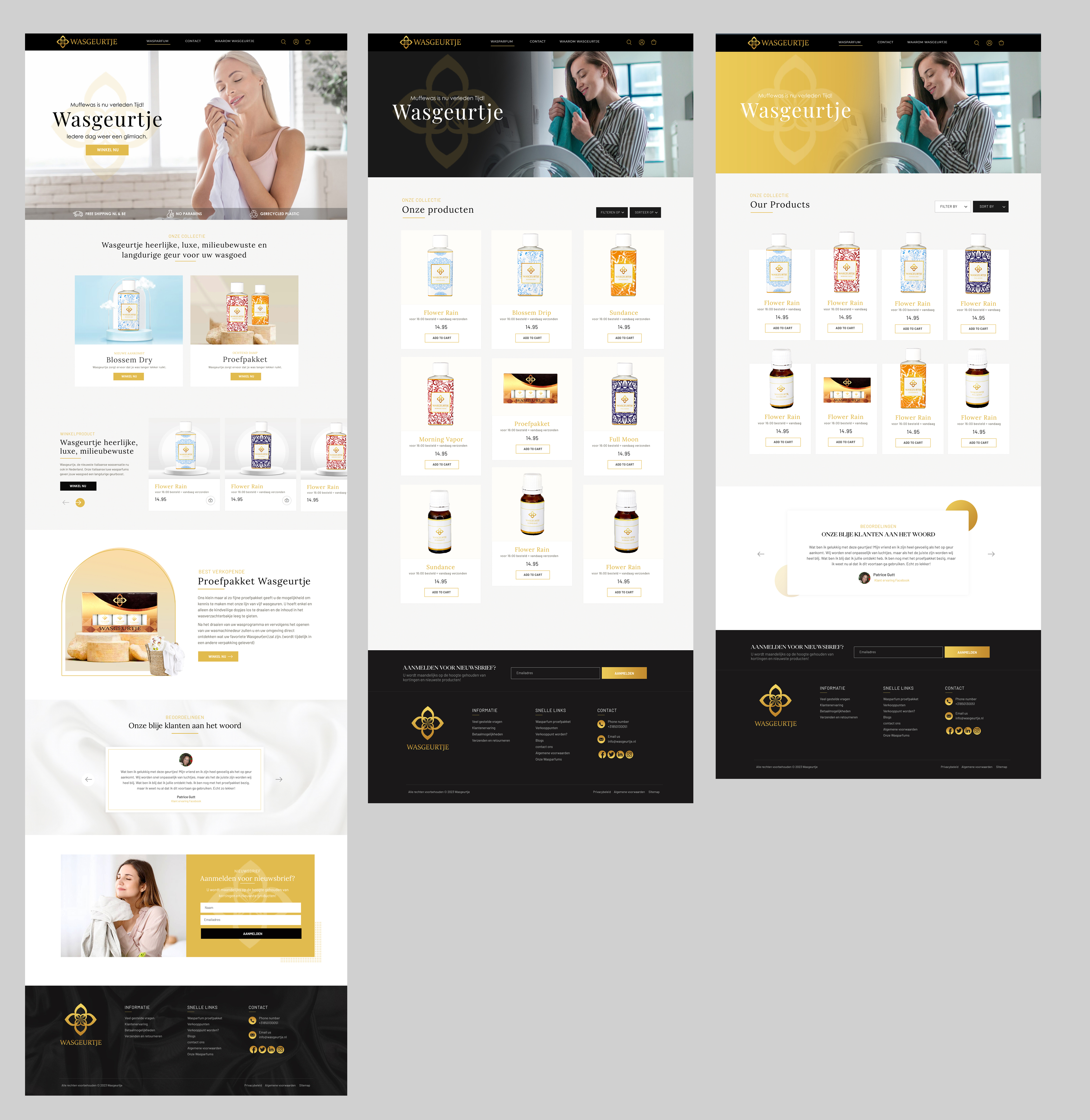 Web Design by Blue Sparrow for this project | Design #29957094