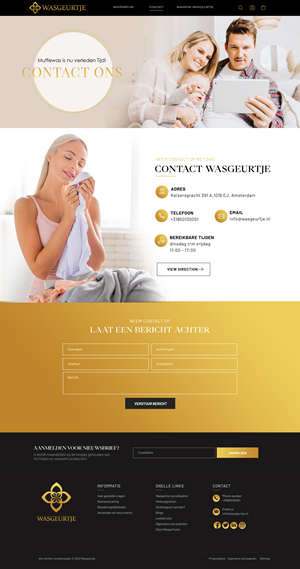Web Design by Blue Sparrow for this project | Design: #29962585