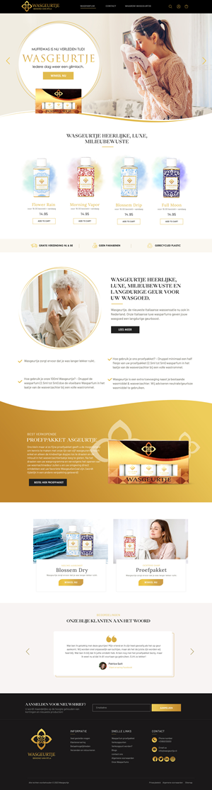 Web Design by Blue Sparrow for this project | Design: #30027615
