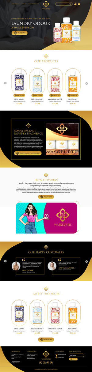 Web Design by MAHABA for this project | Design: #29939425