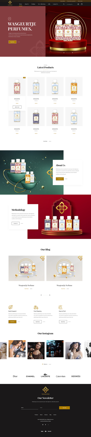 Web Design by Mohtasham H for this project | Design: #29940208