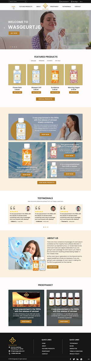 Web Design by pb for this project | Design: #29940764