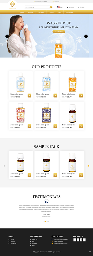 Web Design by pb for this project | Design: #29945734