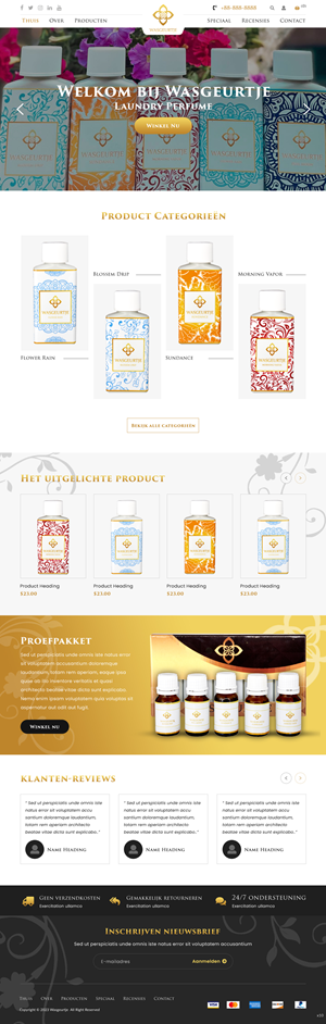 Web Design by pb for this project | Design: #29973352