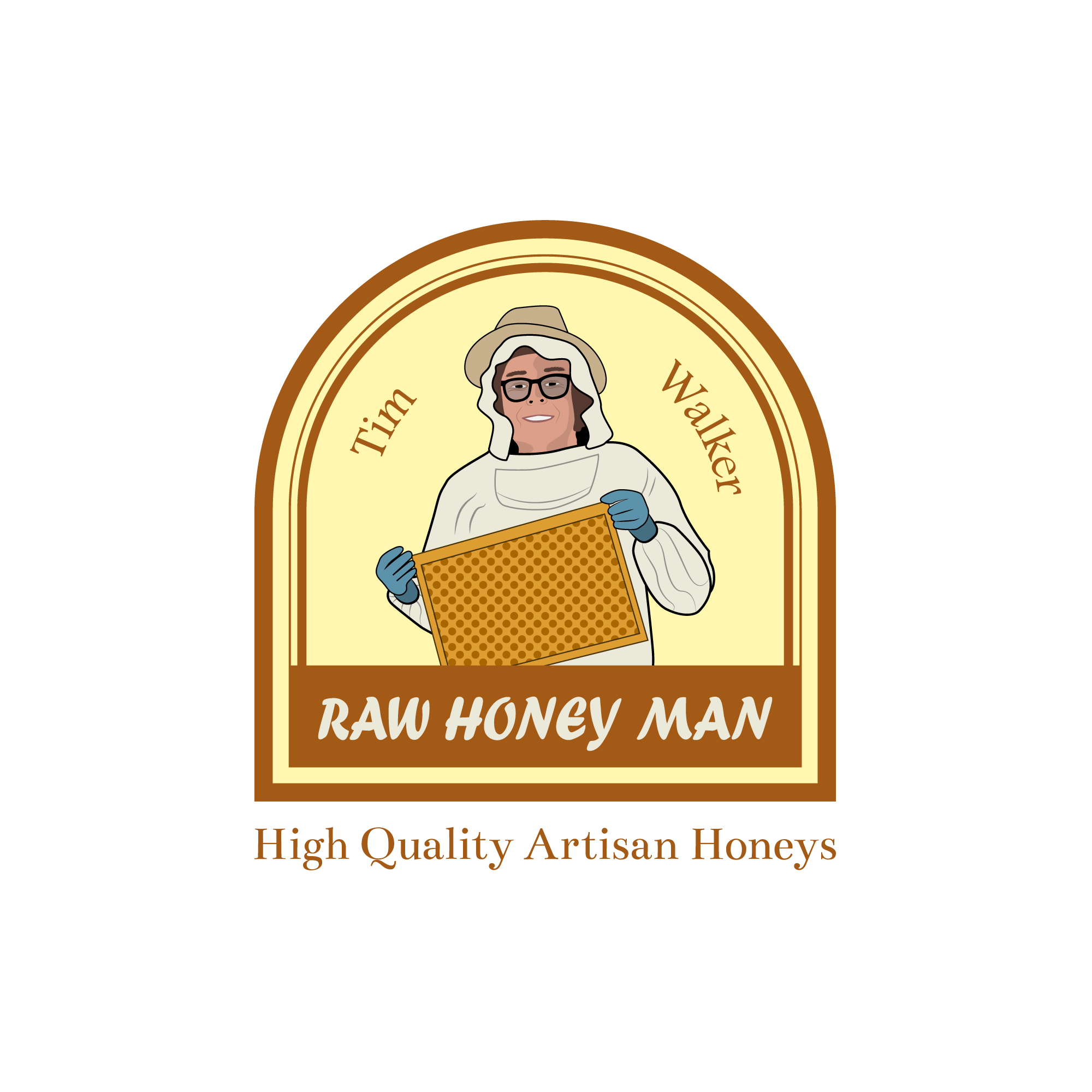 Design Emballage par madhushan_one pour The Raw Honey Shop | Design #29953480