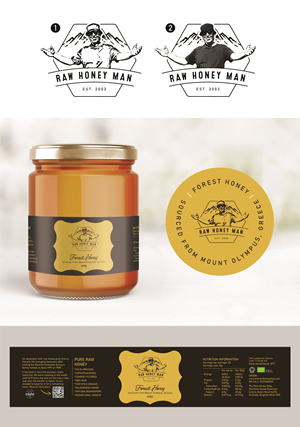 Design Emballage par Abdulmumin Imam pour The Raw Honey Shop | Design : #29956001