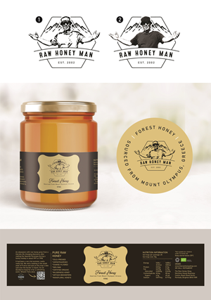 Design Emballage par Abdulmumin Imam pour The Raw Honey Shop | Design : #29956002