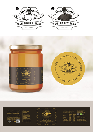 Design Emballage par Abdulmumin Imam pour The Raw Honey Shop | Design : #29956003