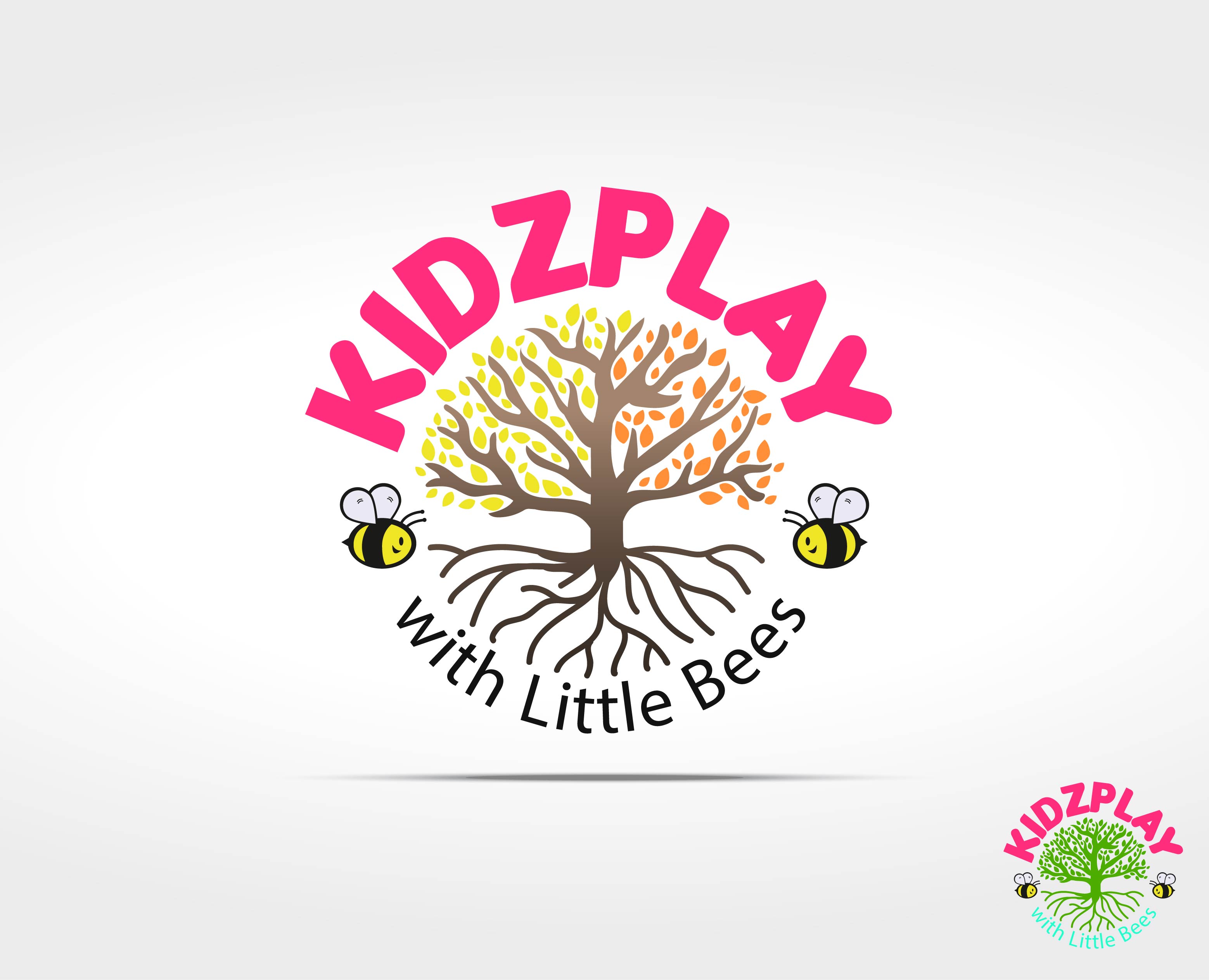 Logo Design by Ijlal 3 for Kidzplay | Design #29934009